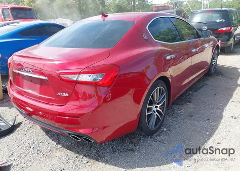 2018 Maserati Ghibli S Q4 Granlusso from USA, damaged, VIN ZAM57YTL6J1296428
